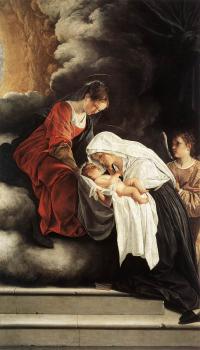 Orazio Gentileschi : The Vision of St Francesca Romana